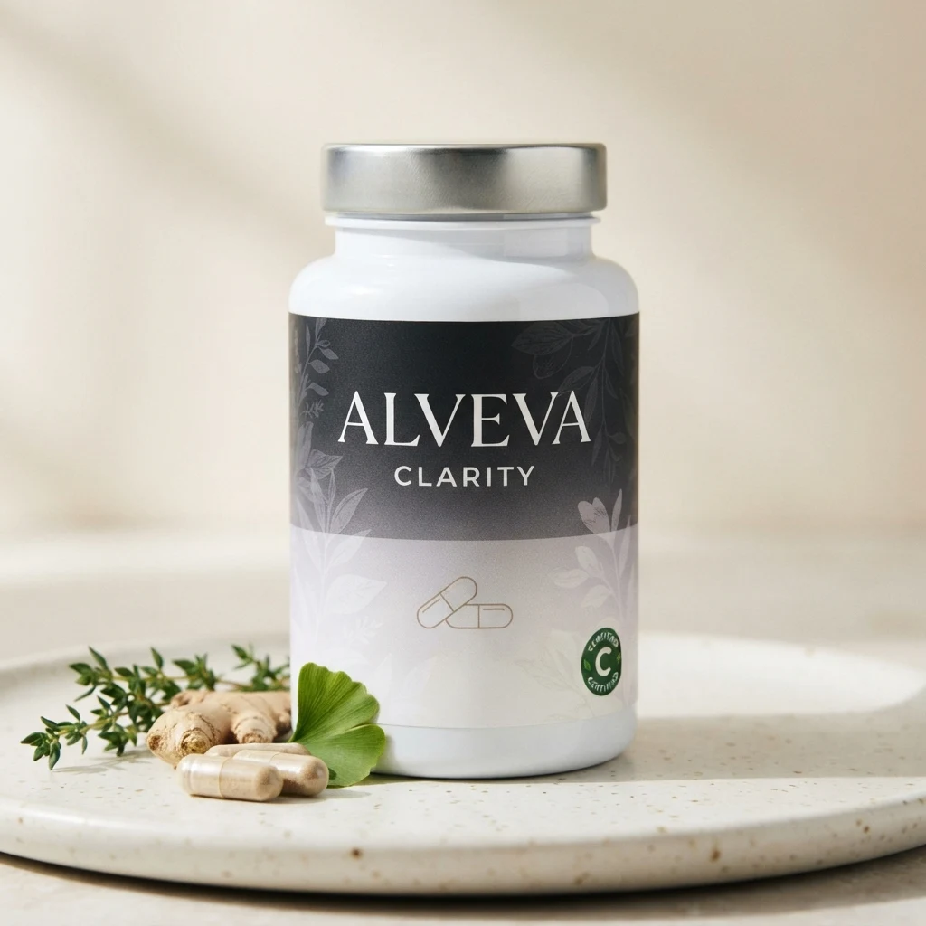 Alveva Clarity voedingssupplement verpakking
